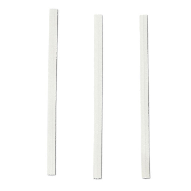 T & T Industries - 4" Plastic White Twist Ties TT4WP, 2000/bx, 25bx/cs - 485100