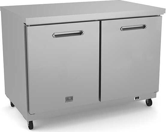 Kelvinator Commercial - 48" Under Counter Freezer with 2 Doors - KCHUC48F