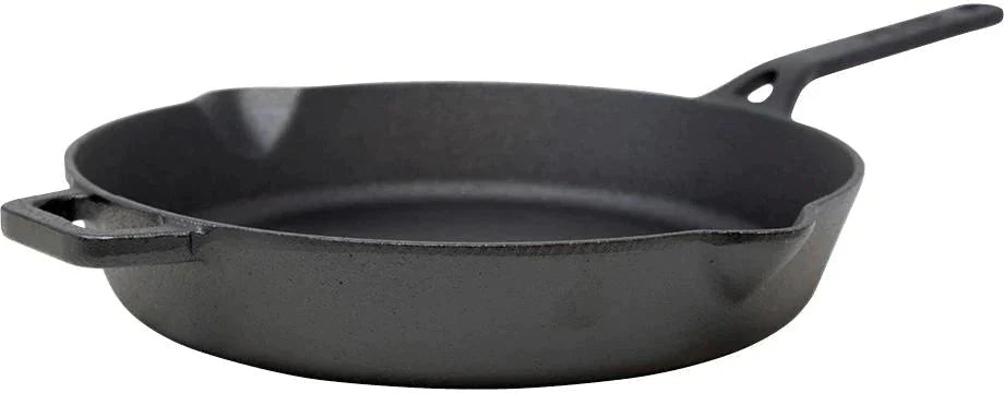 Meyer - 26 cm Cast Iron Fry Pan / Skillet with Bilingual Packaging - 48494