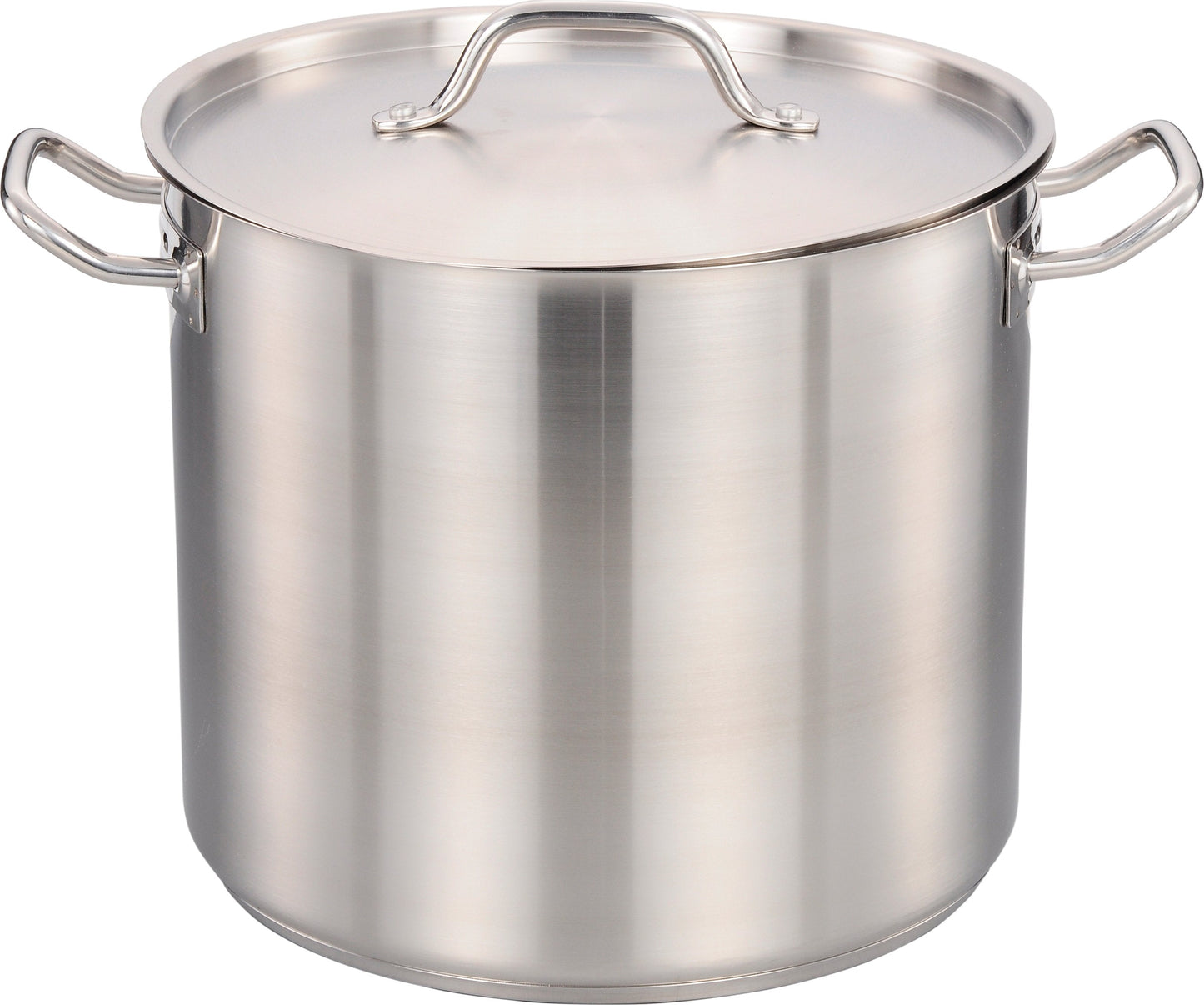 Omcan - 24 QT Stainless Steel Stock Pot with Cover - 80441