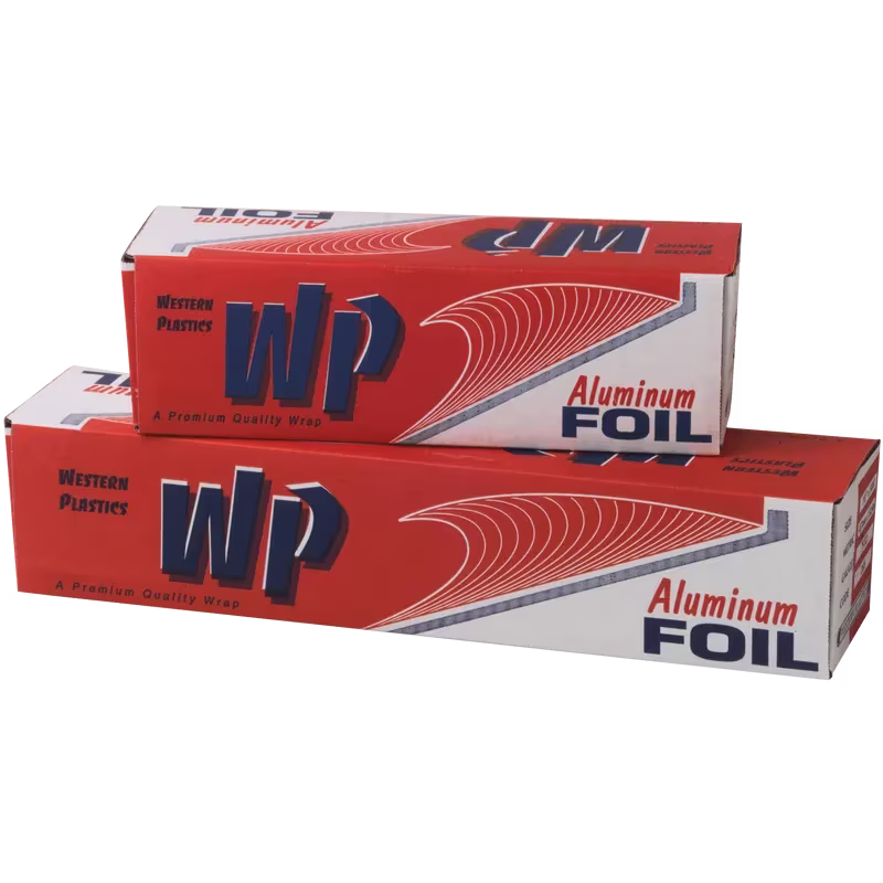 Western Plastics - 18" x 1000 Ft Standard Duty Aluminum Foil Wrap - TP40150C