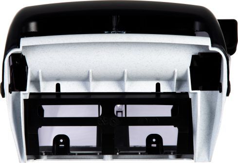 San Jamar - Universal Lever Hand Towel Roll Dispenser, Black - CASDH110