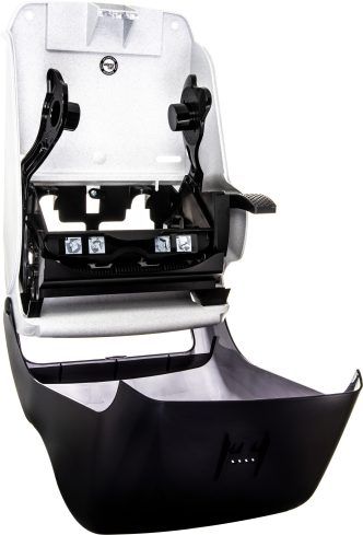San Jamar - Universal Lever Hand Towel Roll Dispenser, Black - CASDH110