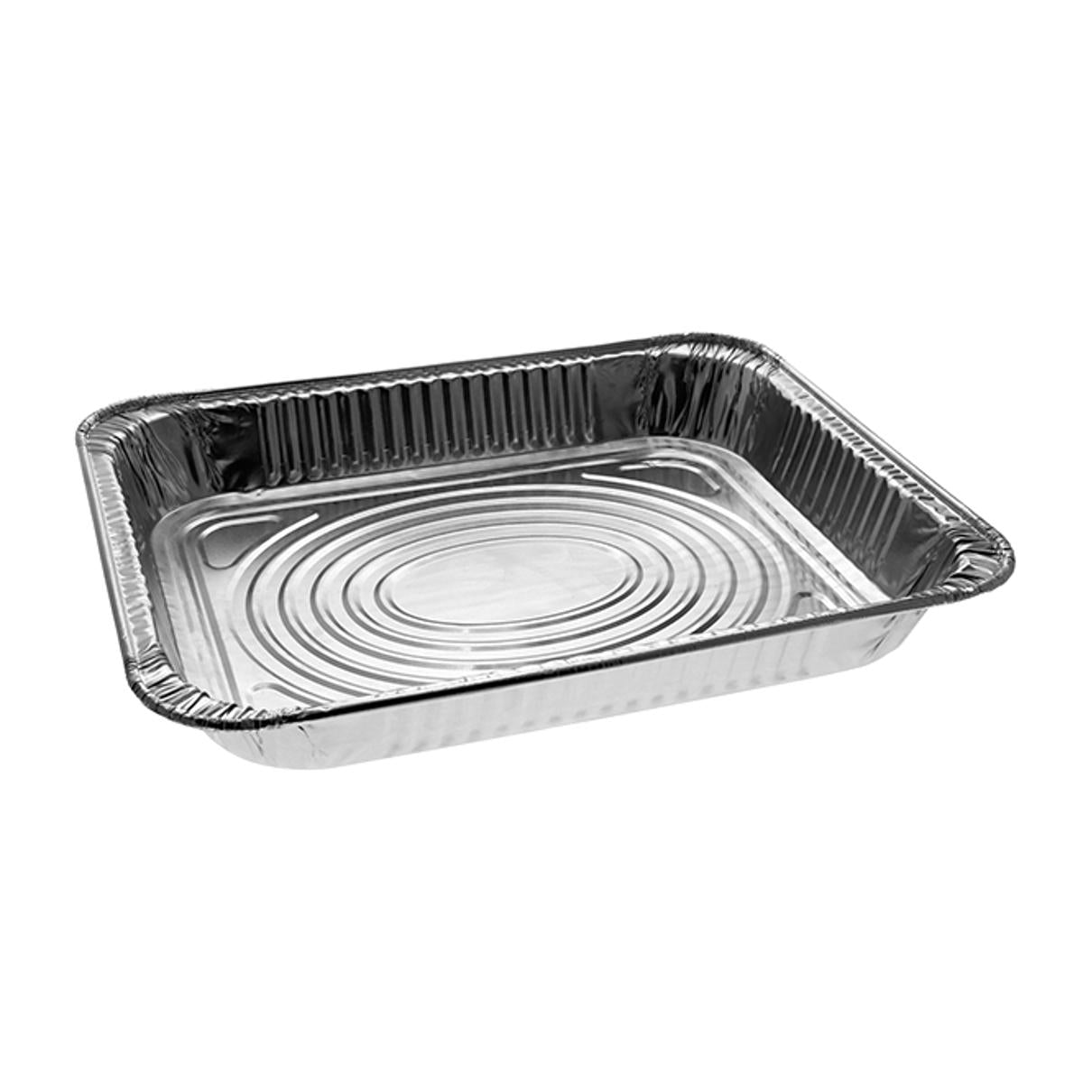 RiteFoil - 11.56" x 9.18" x 1.65" 1/2 Steam Foil Pan Shallow 35G, 100/Cs - FP3135