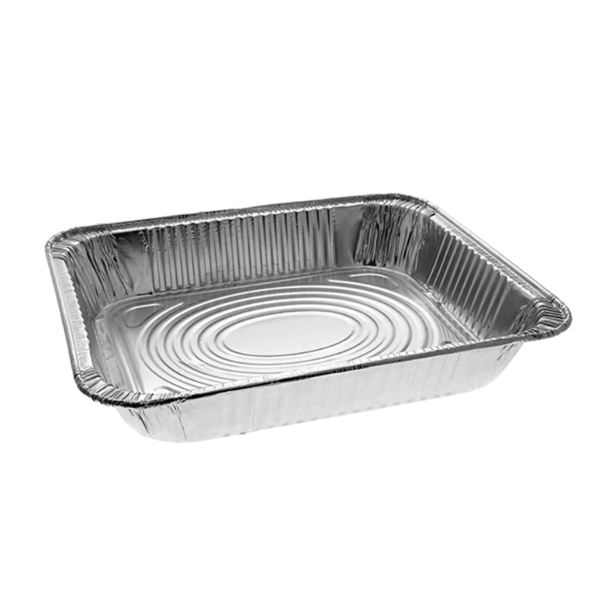 RiteFoil - 11.75" x 9.43" x 2.06" 1/2 Steam Foil Pan Medium 40G, 100/Cs - FP3240
