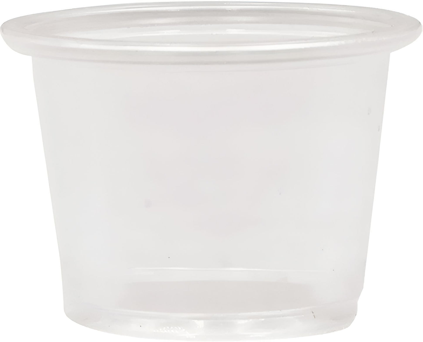 RitePak - 1 Oz Clear Plastic Portion Cups - 2500/Cs - PC100