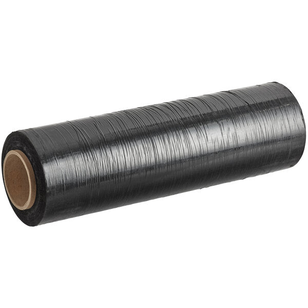 Western Plastics - 15" x 1500 Ft 80G Eco Black Pallet Wrap - ECOB15
