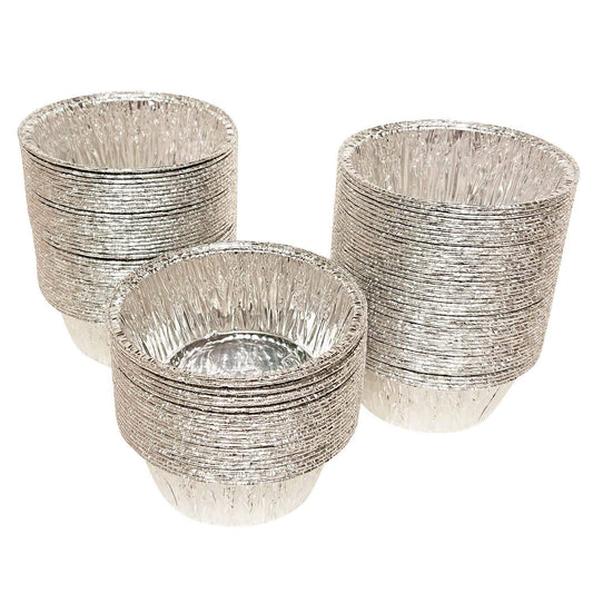 Thermal & Protective Packaging - 2 Oz Round Foil Container/ Baking Cup, 2000/Cs - 152-G9