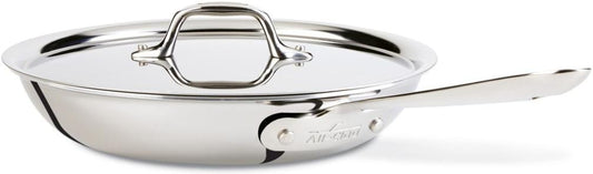 All-Clad - D3 Stainless Steel 10" Fry Pan with Lid - 41106