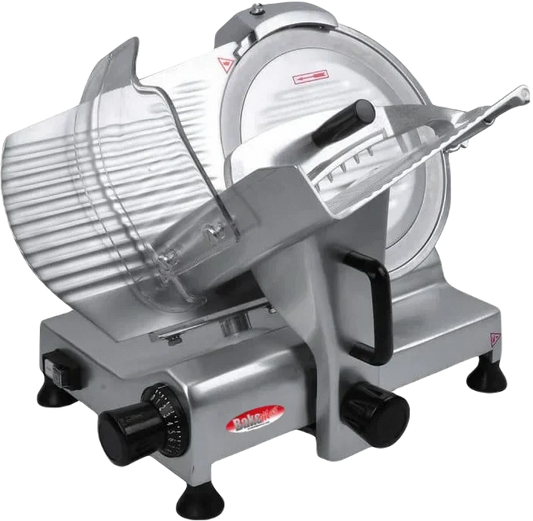 Bakemax - 12" Commercial Countertop Gravity Feed Meat Slicer - BMMSM12