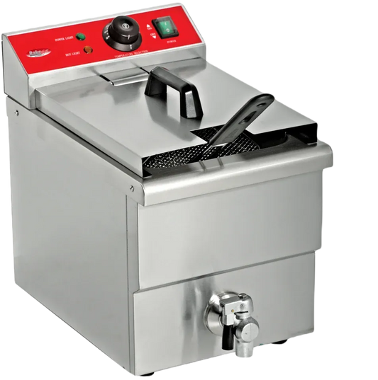 Bakemax - Countertop Single Mini Electric 6 Liter Fryer - BMFE010