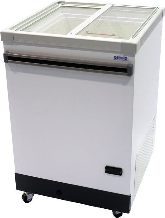 Celcold - 22" Sliding Glass Ice Cream Cabinet/Freezer - CF22SG