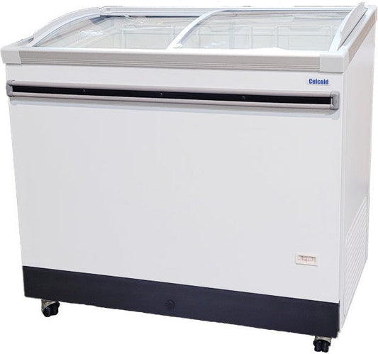 Celcold - 31" Sliding Glass Lid Angle Top Freezer - CATF31