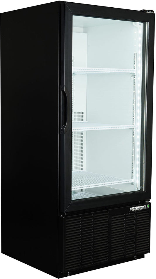 Habco - 23.9" Single Swing Door Impulse Cold Space Merchandiser - ESM10HC