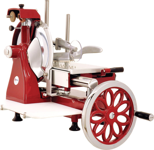 Omcan - 12" Manual Slicer with Flower Flywheel - MS-IT-0300-MF