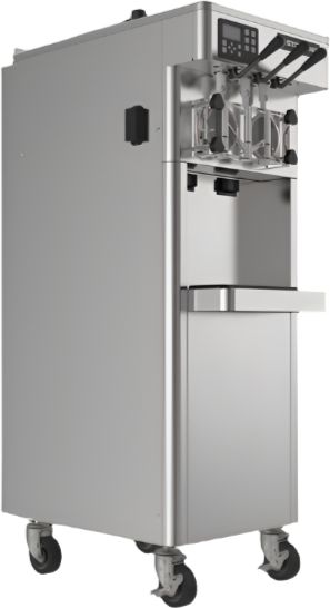 Stoelting - 208-240V Air-Cooled 1-Phase Soft Serve Gravity-Fed Twin-Twist Floor Machine - F231-38I2P (Pre-Order Now, ETA 8-12 Weeks)