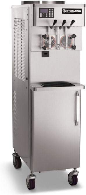 Stoelting - 208-240V Extra-High Capaicty Soft Serve Machine Twin-Twist, Floor Model, Pressure-Fed Air-Cooled. - O431-38I2F-R (Pre-Order Now, ETA 8-12 Weeks)