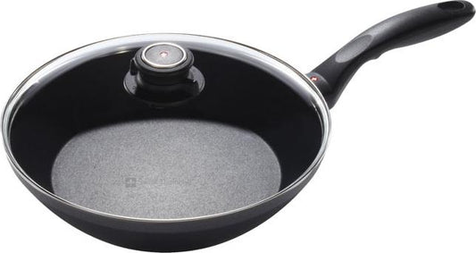 Swiss Diamond - 10.25" HD Classic Induction Stir Fry Pan with Lid (26 cm) - 6526iC