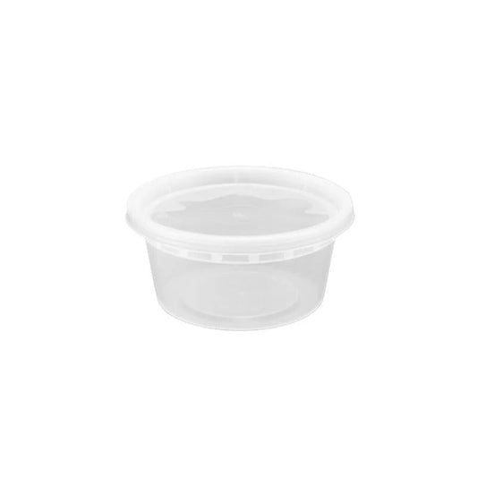 Brown Box - 12 Oz Injection Deli Container Combo, 240/Cs - 90301