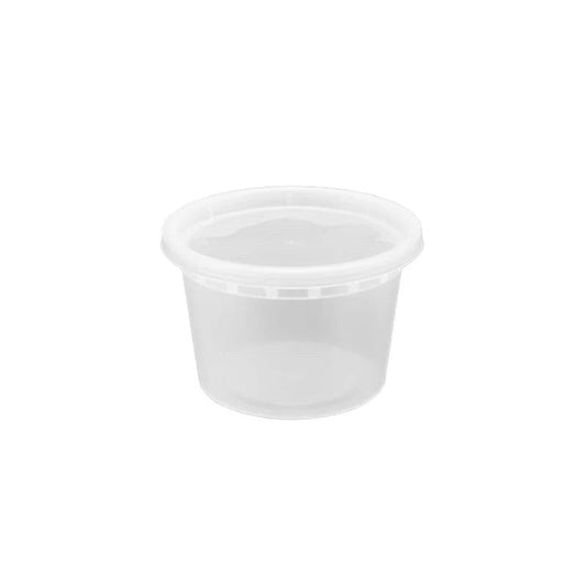 Brown Box - 16 Oz Injection Deli Container Combo, 240/Cs - 90302