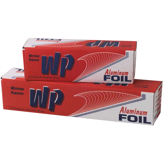 Western Plastics - 18" x 1000 Ft Standard Duty Aluminum Foil Wrap - 281P