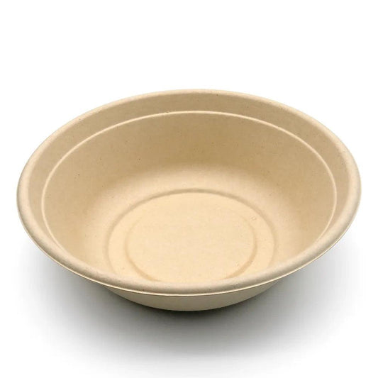 RiteEarth - 30 Oz. Round Sugarcane Bowl, 300/CS - BC8030
