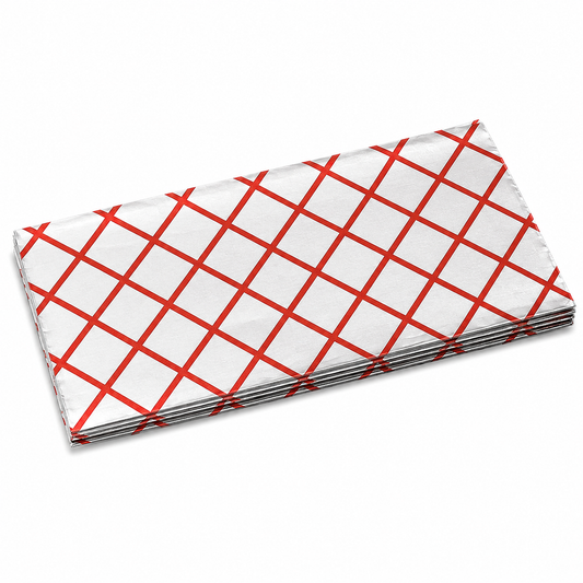 RiteFoil - 9" x 10.75" Red Foil Pop Up Sheets, 3000/Cs - RFS091075R