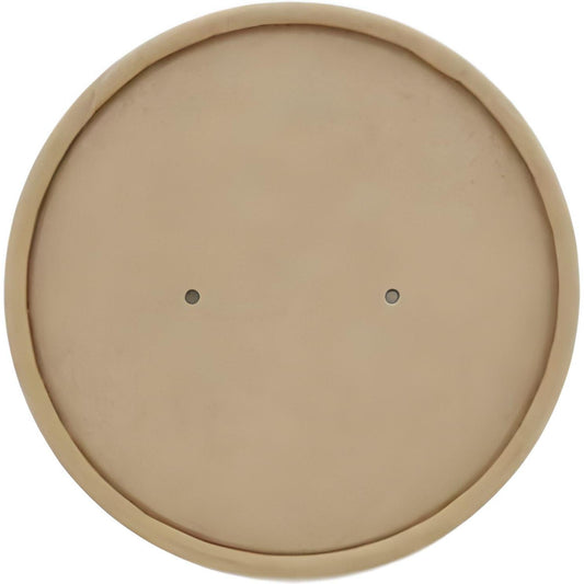 RiteEarth - Paper Lid for 800 Series Paper Food Container, 500/Cs - PA800K