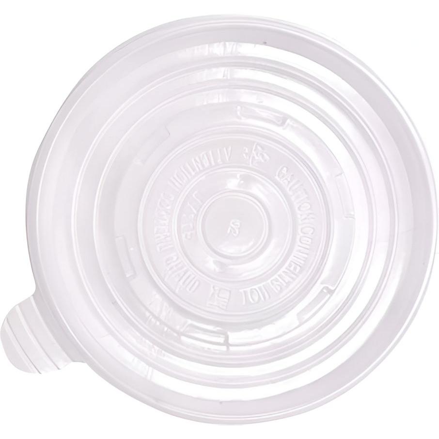 RiteEarth - Clear PP Lid for 1600 Series Paper Food Container, 500/Cs - PP160