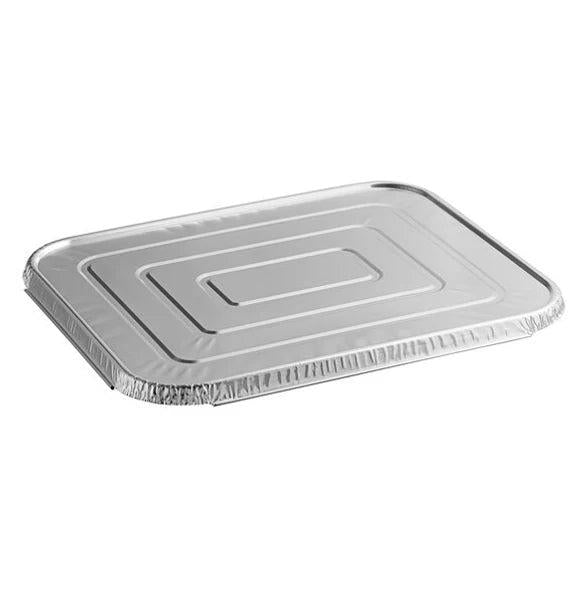 RiteFoil - 12.8" x 10.43" Foil Lid for 1/2 Steam Foil Pan 30G, 100/Cs - FP3030