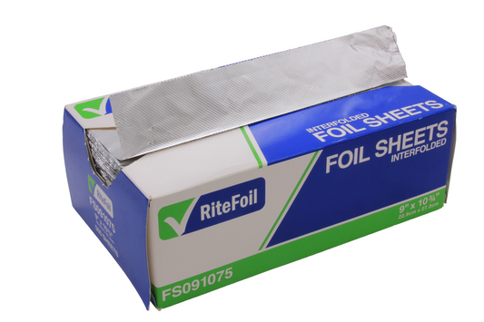 RiteFoil - 9" x 10.75" Foil Pop Up Sheets, 3000/Cs - RFFS091075