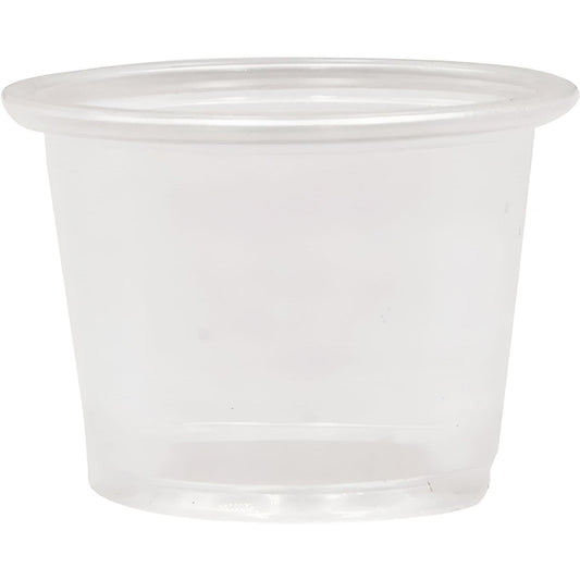 RitePak - 3/4oz Clear Plastic Portion Cups, 2500/cs - PC075