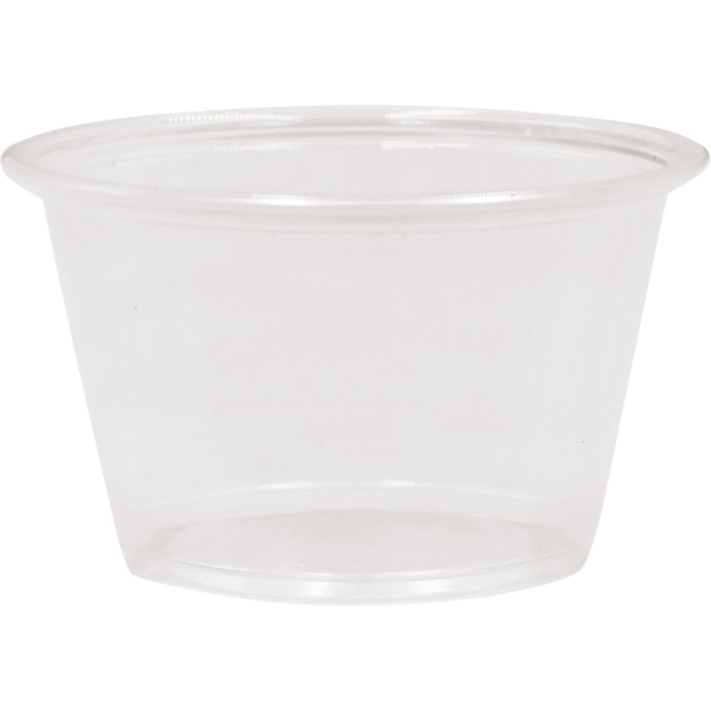 RitePak - 4oz Clear Plastic Portion Cups, 2500/Cs - PC400