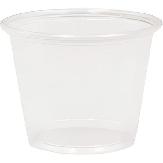 RitePak - 5.5oz Clear Plastic Portion Cups, 2500/cs - PC550