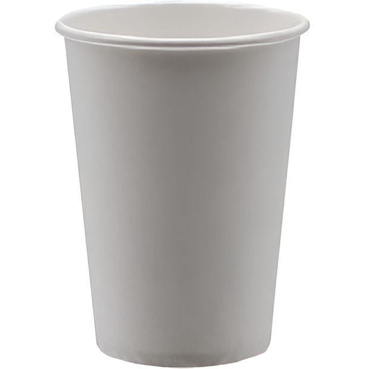 RiteWare - 10 Oz White Paper Hot Cups, 1000/Cs - HC10W