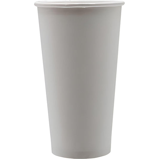 RiteWare - 20 Oz White Paper Hot Cups, 1000/Cs - HC20W