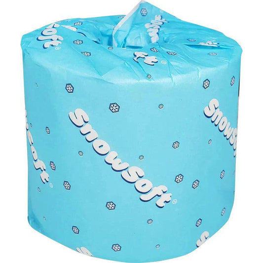 Snow Soft - 3.97" x 3.5", 2 Ply Wrapped Toilet Tissue, 48Rl/Cs - 7500
