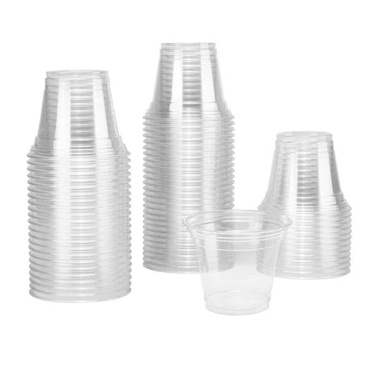 Thermal & Protective Packaging - 9 Oz Plastic Clear PET Cup, 1000/Case - 41250C