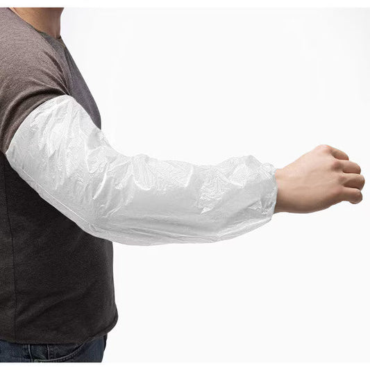 Thermal & Protective Packaging - 18" PE White Arm Sleeve, Thickness 0.02 mm, 2000/Case - 45740C