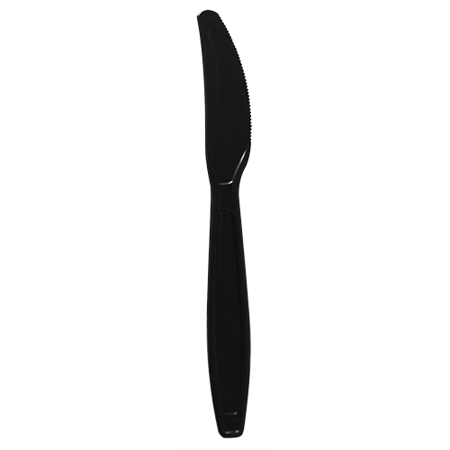 Karat - PP Extra Heavy Weight Black Knives, 1000/Cs - U2031B